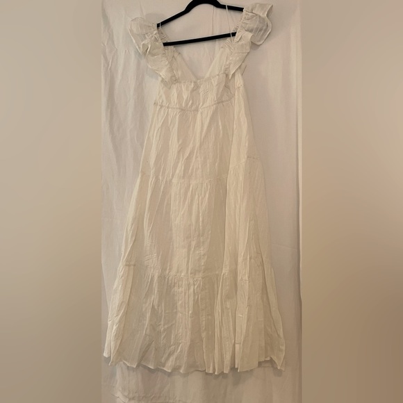 Red Dress, Size L, White Dress - Picture 2 of 5